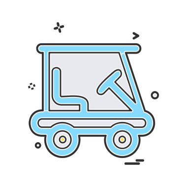 Seyahat simgesi tasarım vektörü 