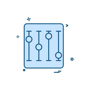 Beyaz arka plan üzerinde renkli medya simge vektör
