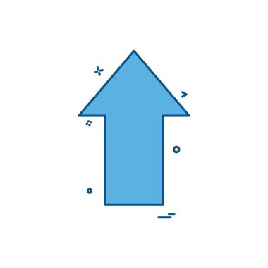 Ok simgesi tasarım vektörü