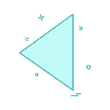 Ok simgesi tasarım vektörü