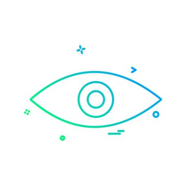 Tıbbi simge tasarım, renkli vektör çizim