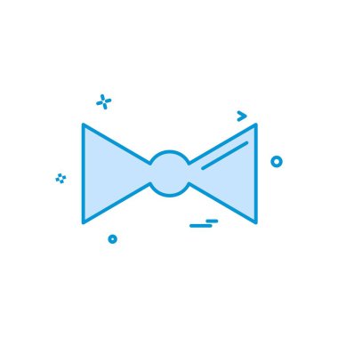 Kravat simge tasarlamak vektör