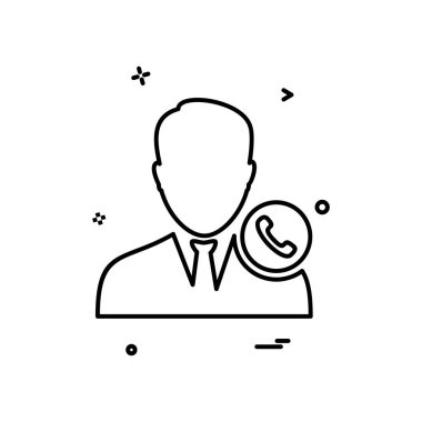 Online erkek simge tasarlamak vektör