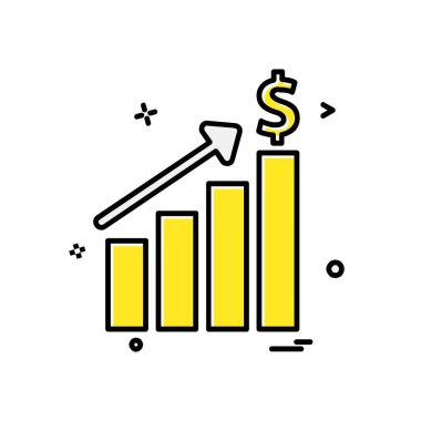 İş grafik simge tasarlamak vektör