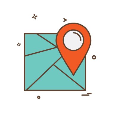 Navigasyon simge tasarlamak vektör