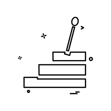 Araba vites kutusu tasarım vektörü 