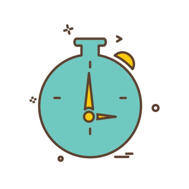 Watch simge tasarlamak vektör durdurmak 