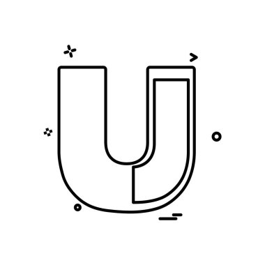 Magnet simge tasarım vektörü