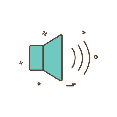 Beyaz arka plan üzerinde renkli medya simge vektör