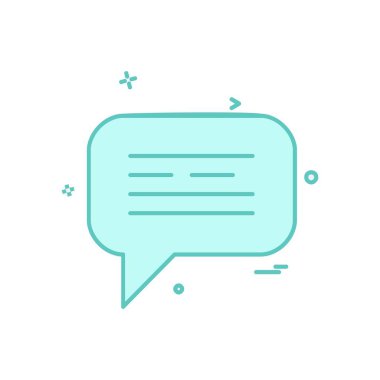 İletileri simge vektör beyaz arka plan üzerinde