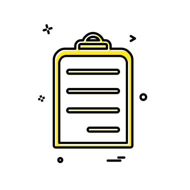 Pano simgesi tasarım, renkli vektör çizim