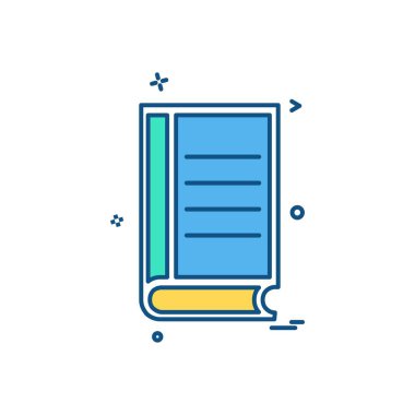 defter simge tasarlamak vektör