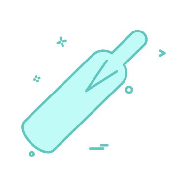 Kriket simge tasarlamak vektör 