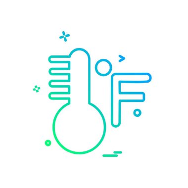 Sıcaklık simge tasarlamak vektör