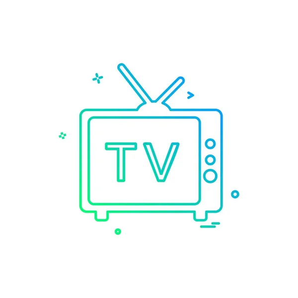 Videos Filme News Icon Vektordesign — Stockvektor