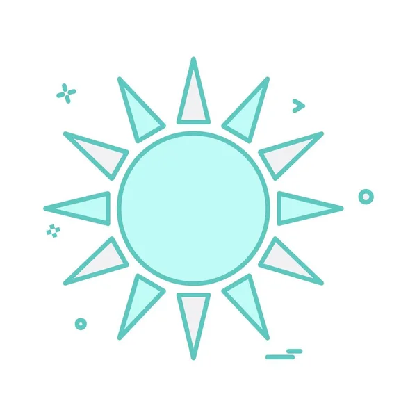 Sun图标设计向量 — 图库矢量图片