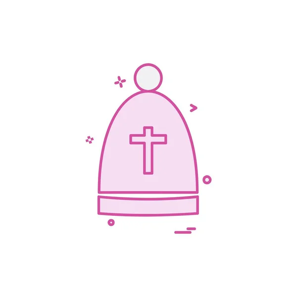 Christian Icon Design Vektor — Stockvektor