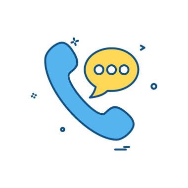 Arama simgesi tasarım, renkli vektör çizim