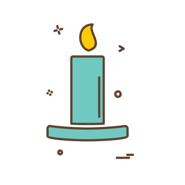 Cadılar Bayramı simgesi tasarım vektörü