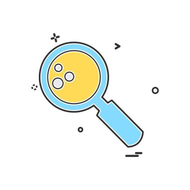 Arama simge tasarlamak vektör