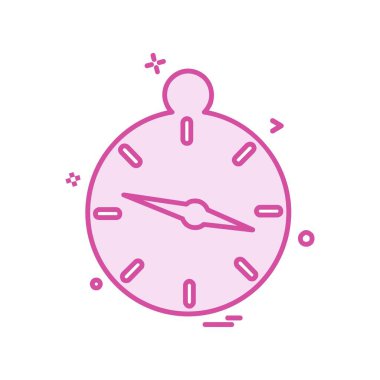 Pusula Simgesi Tasarım Vektörü 