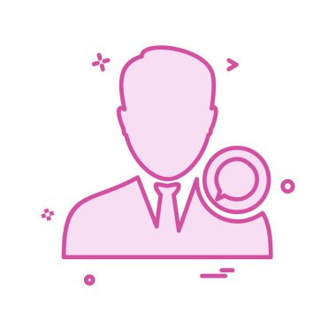 Avatar simge tasarlamak vektör