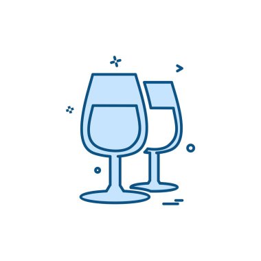 Sevgililer günü simge tasarlamak vektör