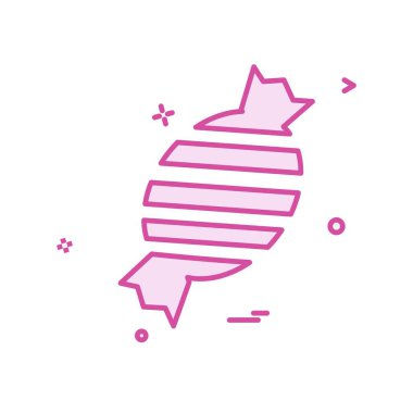 Şekerleme simge tasarlamak vektör