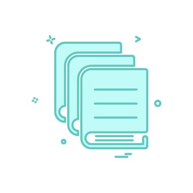 Eğitim simge tasarlamak vektör