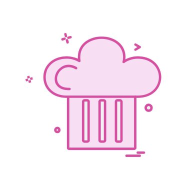 İçki simgesi tasarım, renkli vektör çizim 