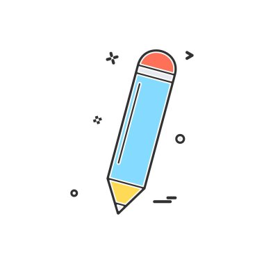 kalem simge vektör tasarımı