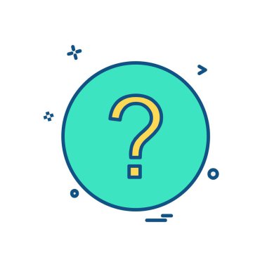 Simge tasarım vektörüne yardım