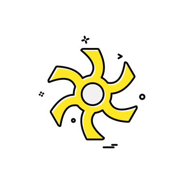 Bilgisayar Teknolojisi simgesi tasarım vektörü