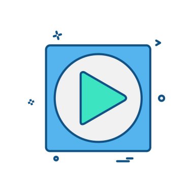 Film simge tasarlamak vektör