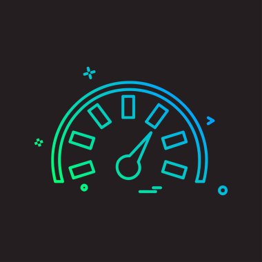 Metre simge tasarlamak vektör