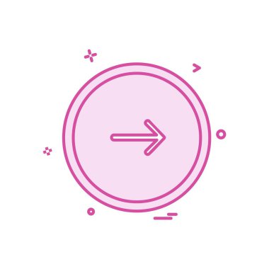 Sonraki düğme simge tasarlamak vektör