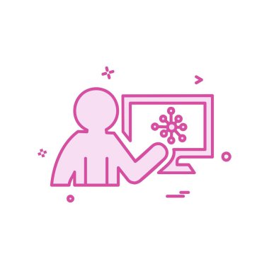 Grafik simge vektör beyaz arka plan üzerinde