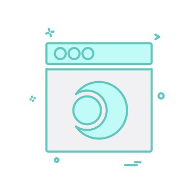 Web düzeni simge tasarım vektörü