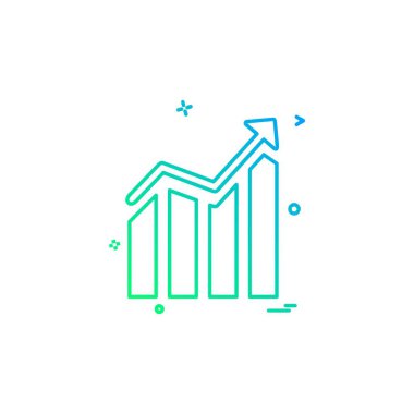 İş grafik simge tasarlamak vektör