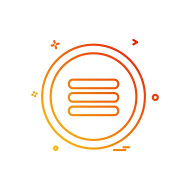 Kullanıcı arayüzü düğmesi simge tasarım vektörü