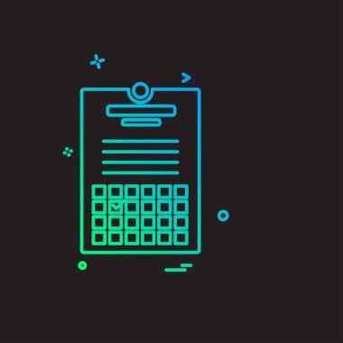 İş simge tasarlamak vektör 