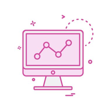 İş grafik simge tasarlamak vektör