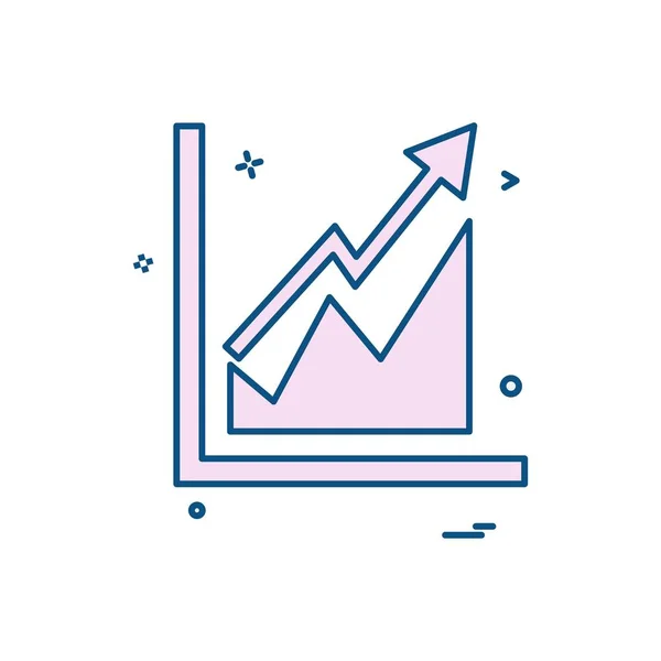 Ilustração Vetor Projeto Ícone Negócio — Vetor de Stock