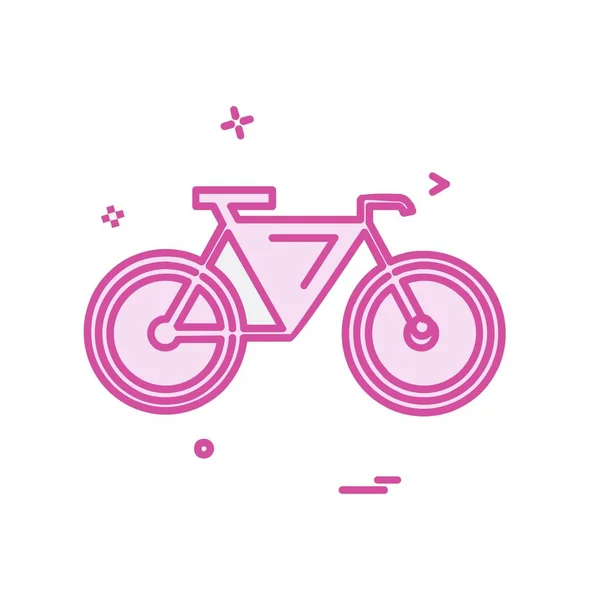 Cycle Icon Design Vector — Stock Vector