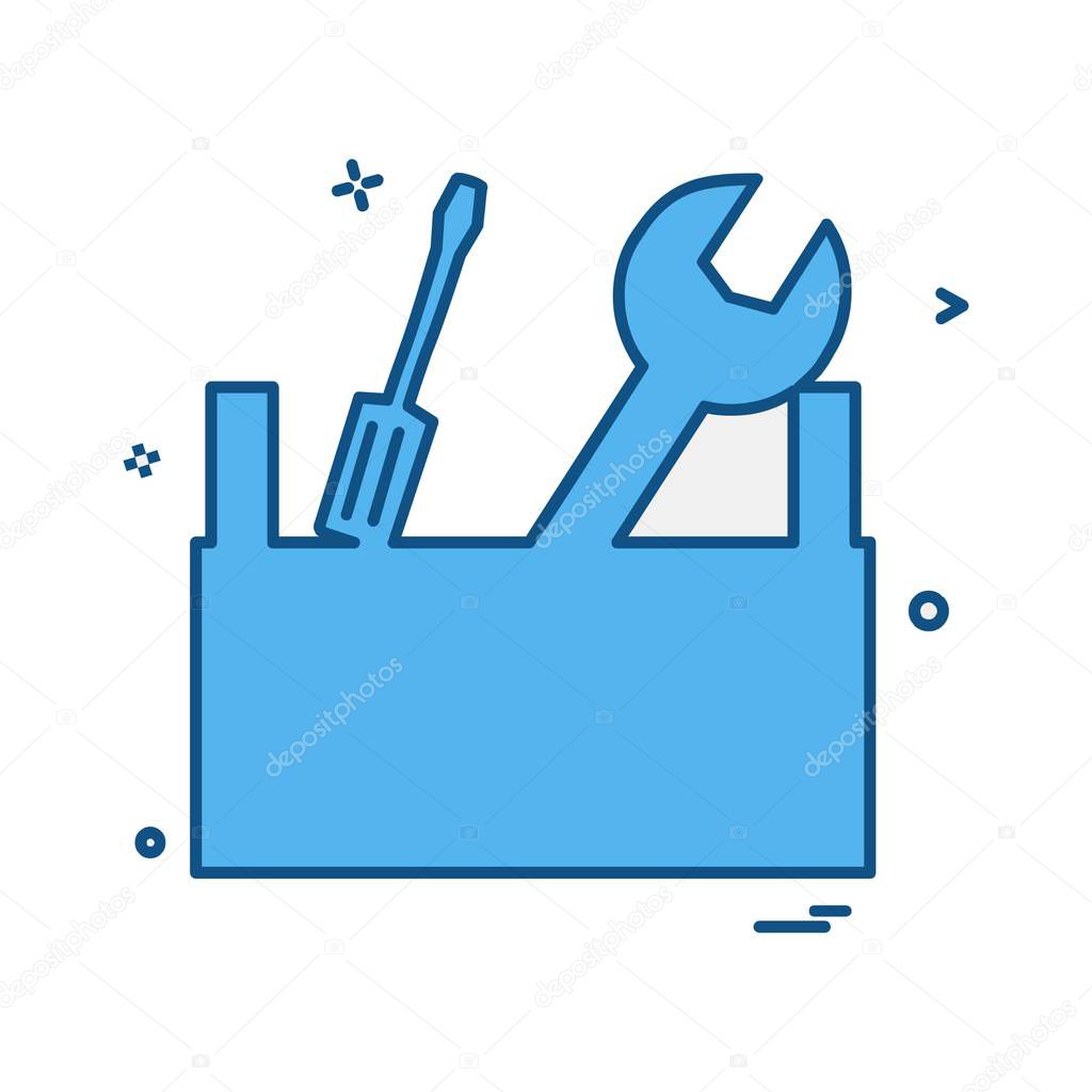 Herramientas de hardware icono de diseño, ilustración vectorial 2023