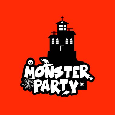 Yaratıcı tasarım vektör çizim ile parti zamanı 