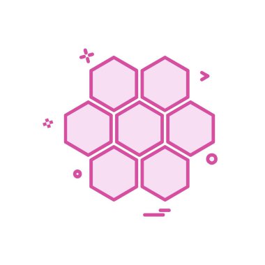 Bal simgesi tasarım vektörü