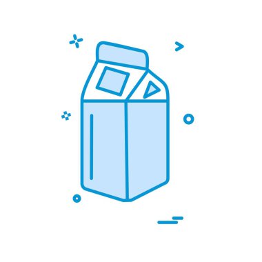 Gıda simgesi tasarım vektörü