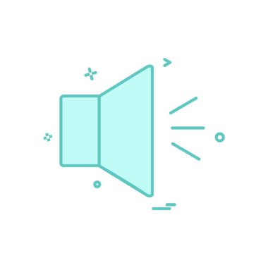 Medya simge vektör beyaz arka plan üzerinde