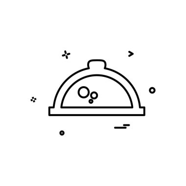 Hot pot simge tasarım vektörü